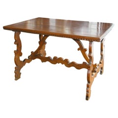 Florentine Walnut Trestle Table