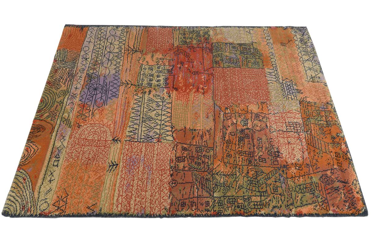 Danish Art rug designed after the transcendentalist artist Paul Klee made by the Danish quality rug maker Ege Axminster A/S.