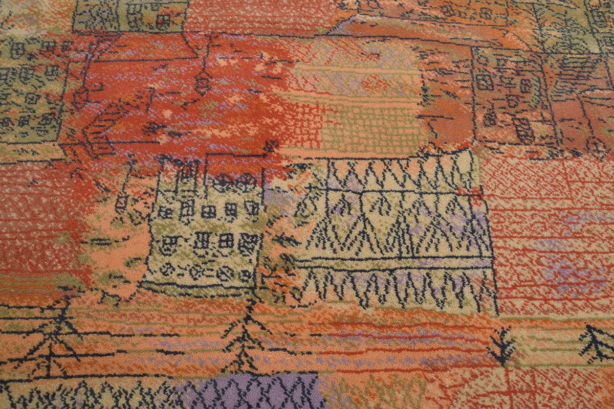 Wool Florentinisches Villenviertel Art Rug by Ege Axminster A/S, After Paul Klee