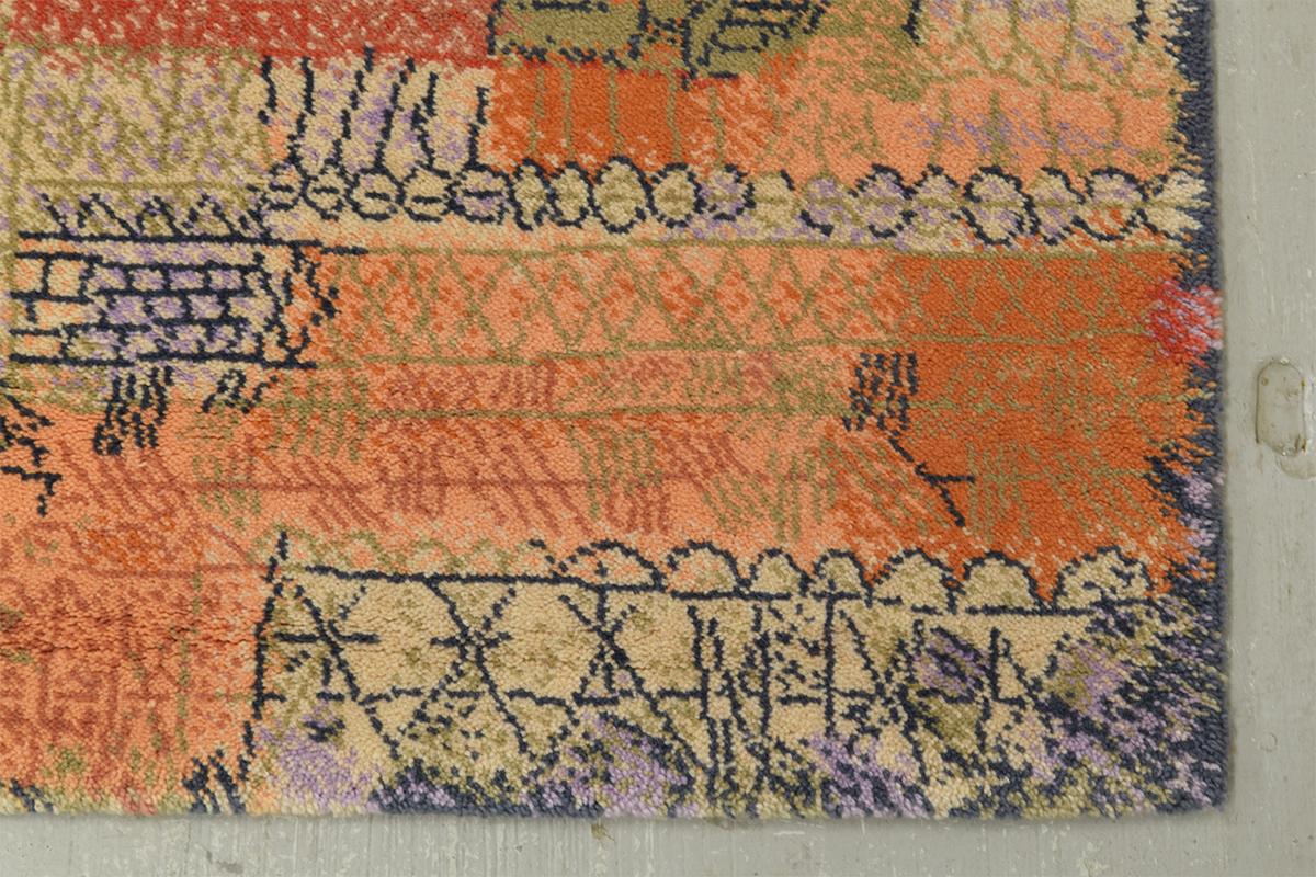 Florentinisches Villenviertel Art Rug by Ege Axminster A/S, After Paul Klee 2