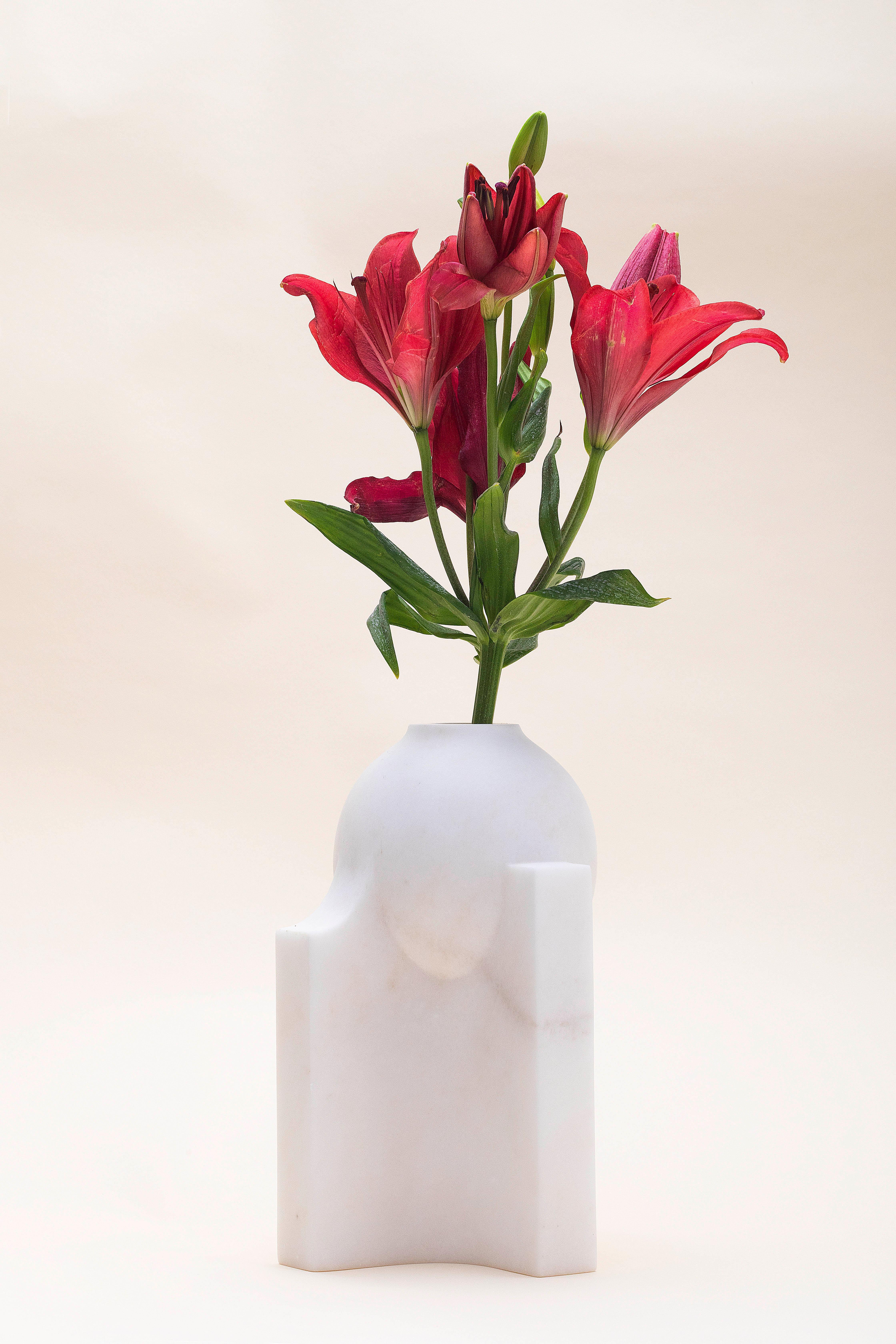 Contemporary Florero Bola Galeana Vase by Jorge Diego Etienne For Sale