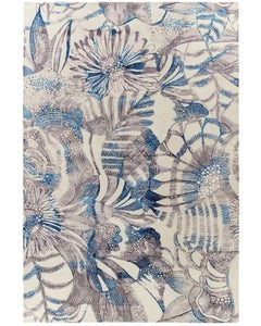 Flores Profumo Rectangular 360 Rug in Hand - Knotted Bamboo Silk by Mohebban