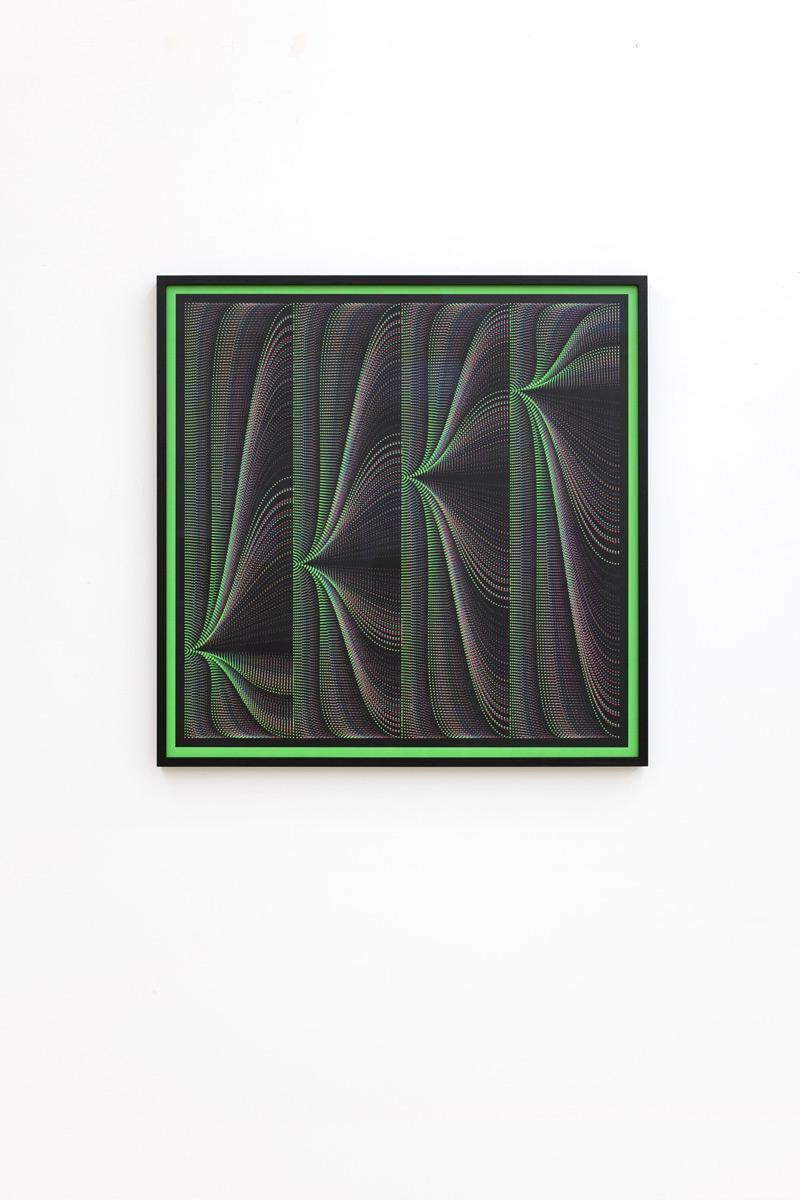 SLOWAVE (Green) - Print by Florian & Michaël Quistrebert