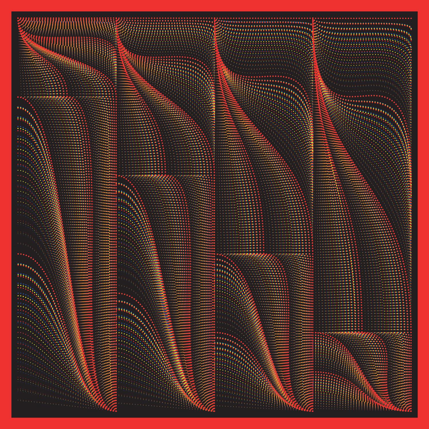 SLOWAVE (Red) Framed - Print by Florian & Michaël Quistrebert