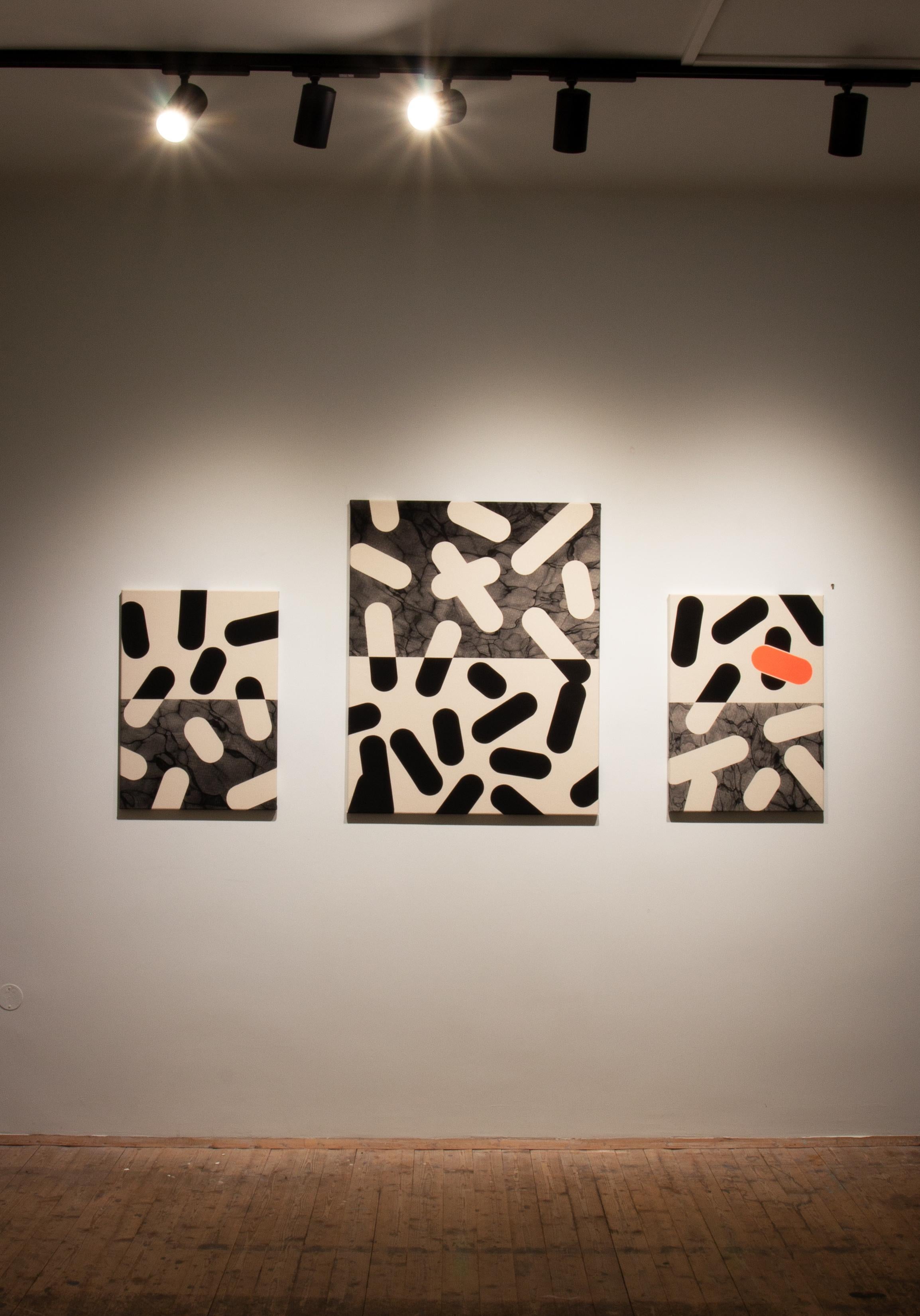 One Cigarette - Abstract Print by Florian Appelt 
