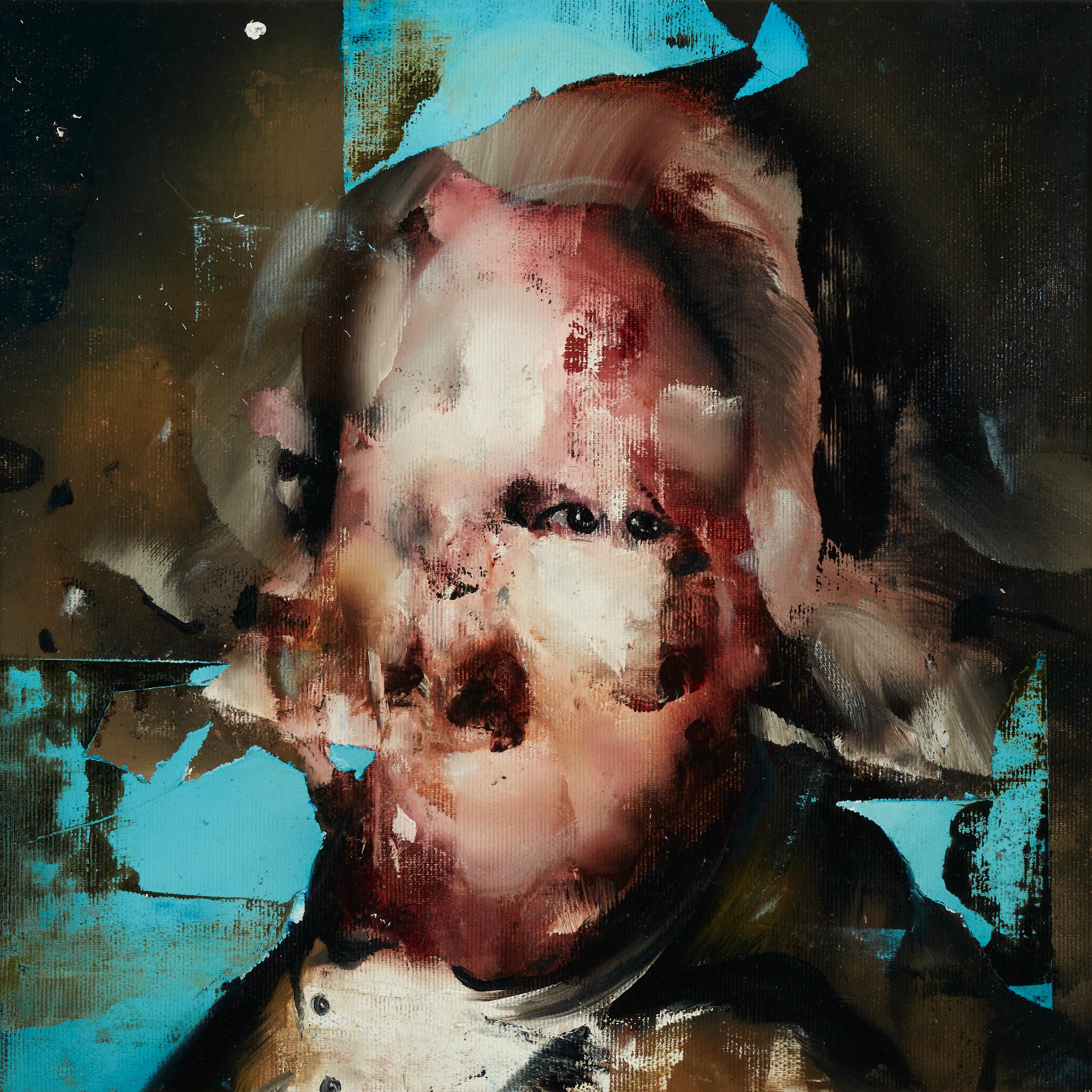 Ritratto Homme - Painting di Florian Eymann