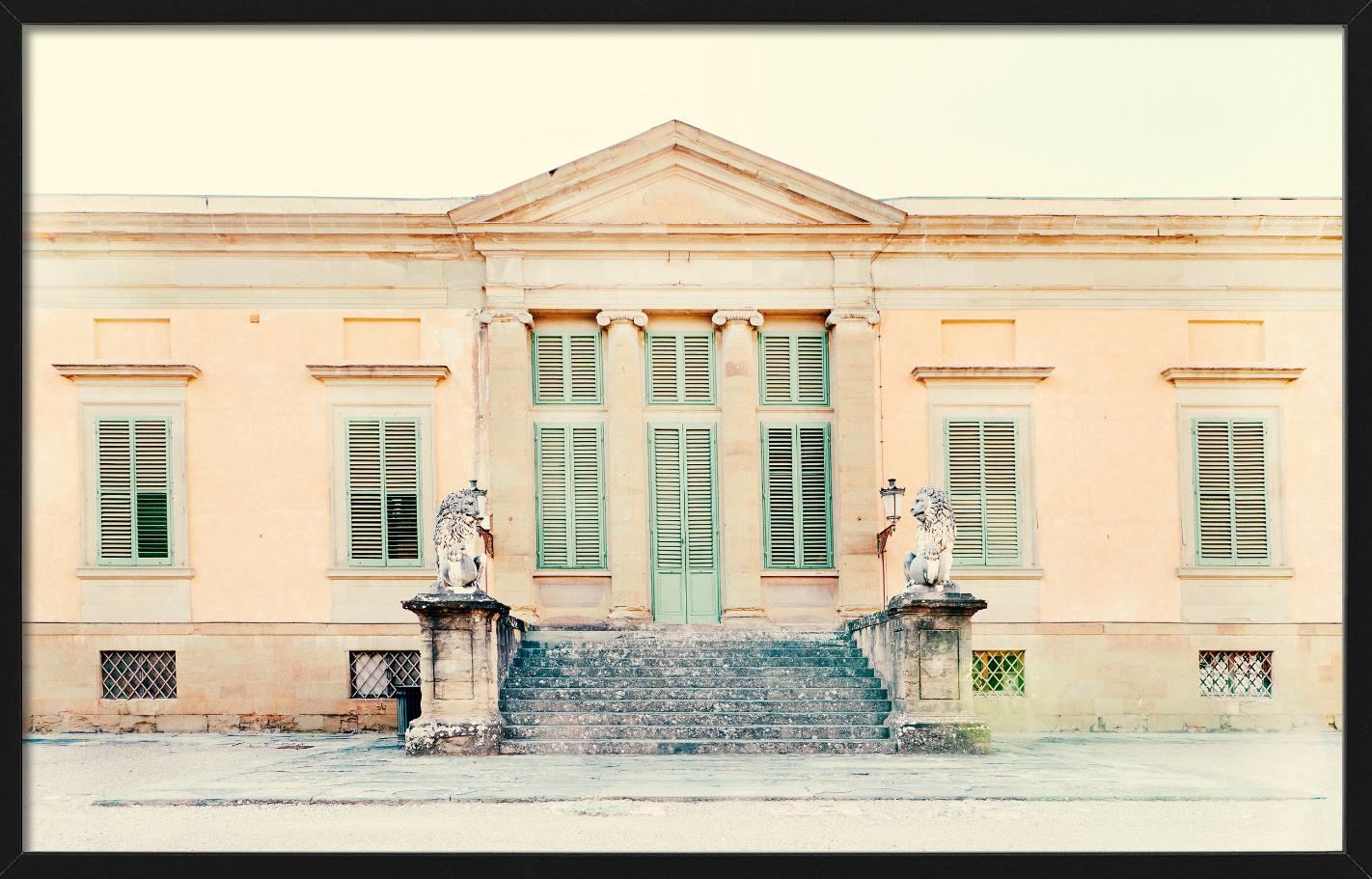 Palazzo Pitti, Italy - Baroque Facade in Pastells, Fine Art Photography, 2022 For Sale 1