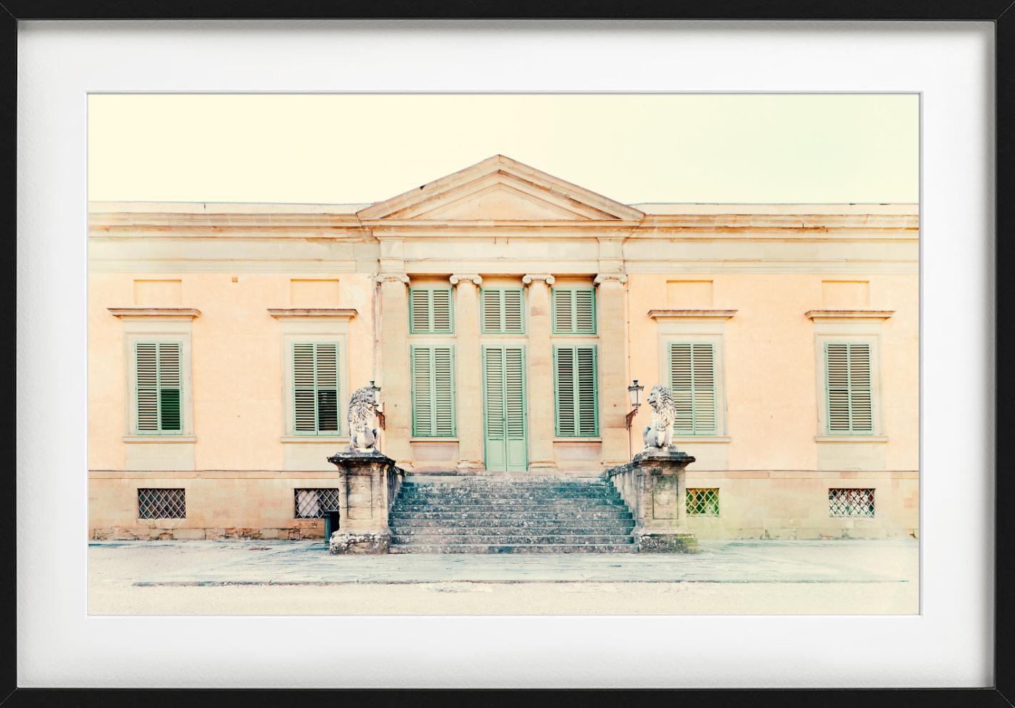 Palazzo Pitti, Italy - Baroque Facade in Pastells, Fine Art Photography, 2022 For Sale 2