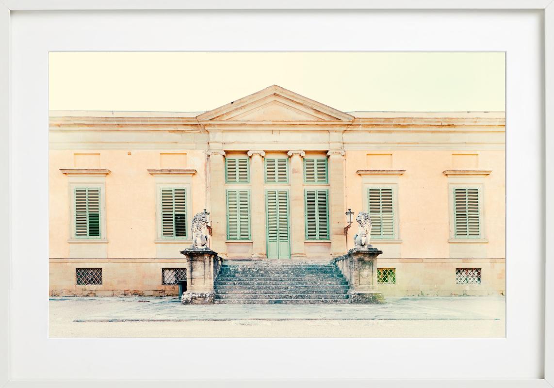 Palazzo Pitti, Italy - Baroque Facade in Pastells, Fine Art Photography, 2022 For Sale 3