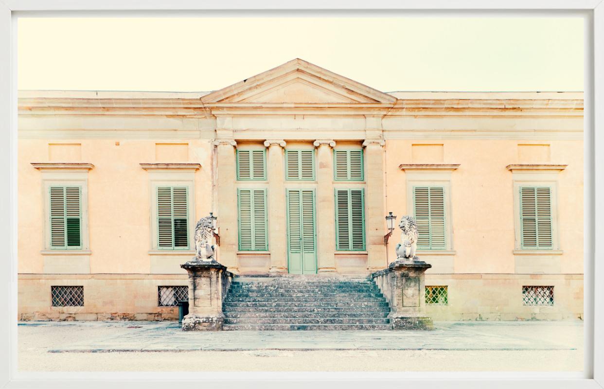 Palazzo Pitti, Italy - Baroque Facade in Pastells, Fine Art Photography, 2022 For Sale 4