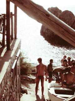 Ragazzo, Capri Italy - Ocean View with People, Fine Art Photography, 2011