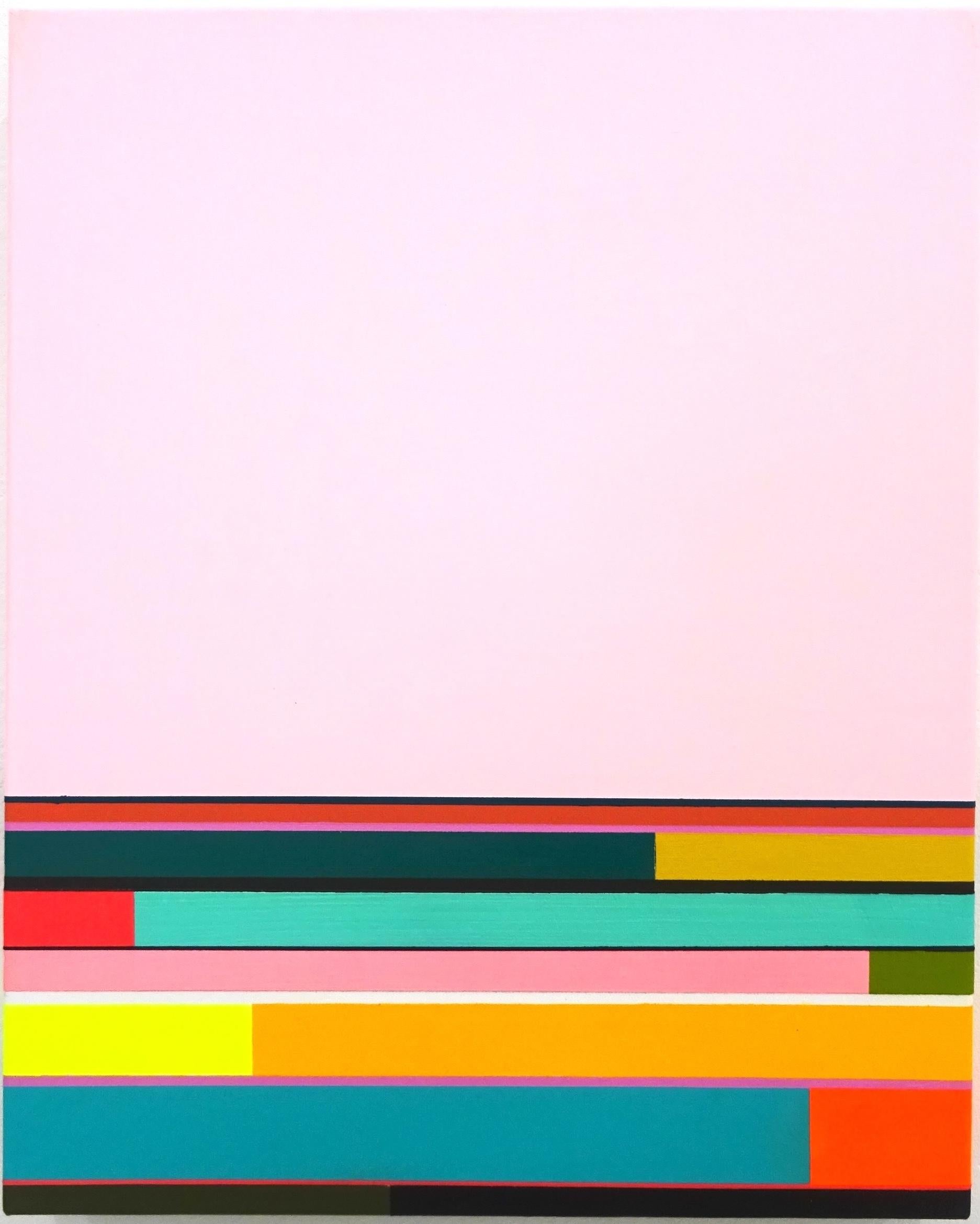Florian Nährer Abstract Painting - Fugazi - Contemporary Abstract Acrylic Painting