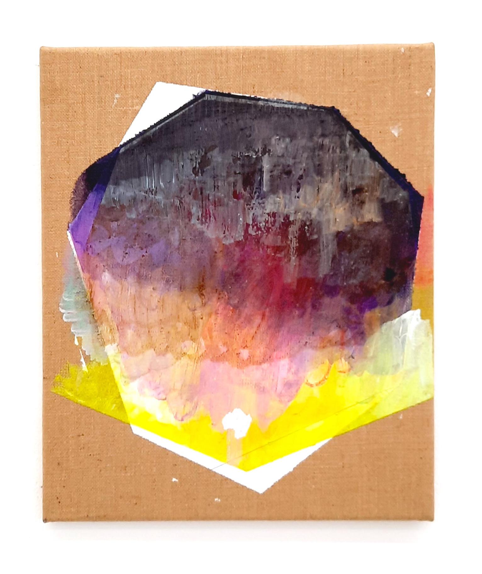 Florian Nährer Abstract Painting – Ich war wie ein Kind - Zeitgenössische abstrakte Farbmalerei