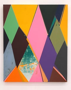 Sorry For Not Making You My Daydream - Contemporary Abstract Color Painting