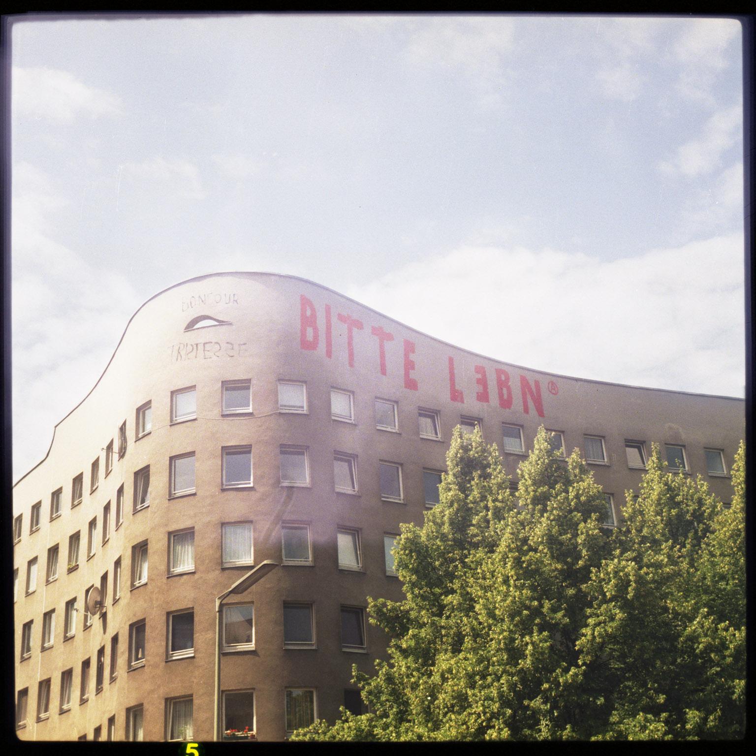 a Piece of Bitte Lebn - Pieces of Berlin - Kreuzberg, Graffiti, Streetart