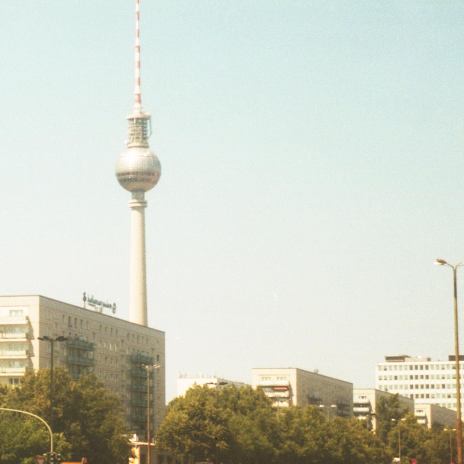 a Piece of Glory III - Pieces of Berlin - Beige Landscape Photograph by Florian Reischauer