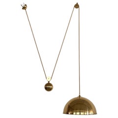 Florian Schulz Adjustable Dome Counterweight Pendant DUOS with Rotary Wheels