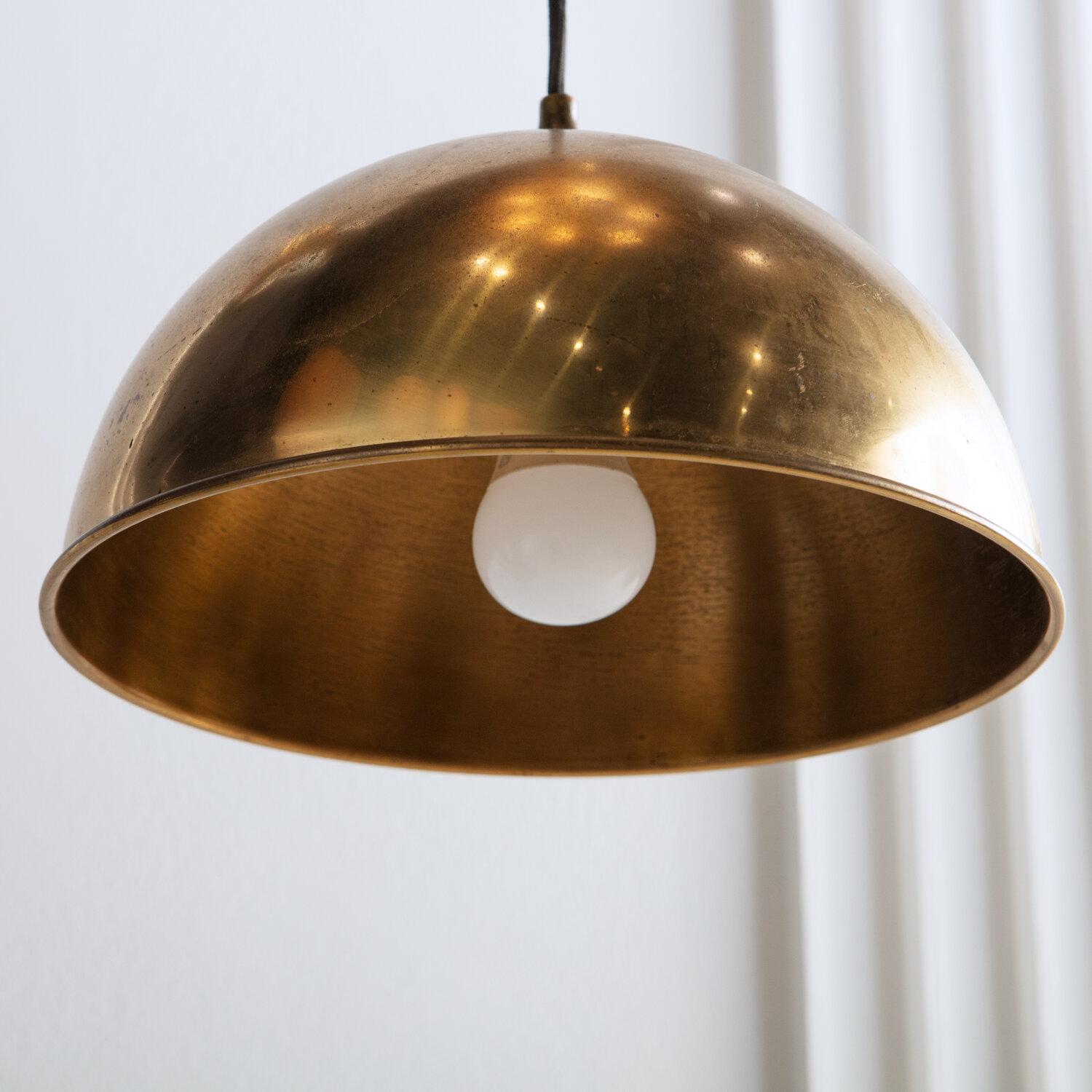 Florian Schulz Brass Counterweight Pendant Light 1