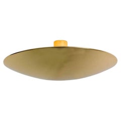 Florian Schulz Brass Flush Mount Ceiling / Wall Light