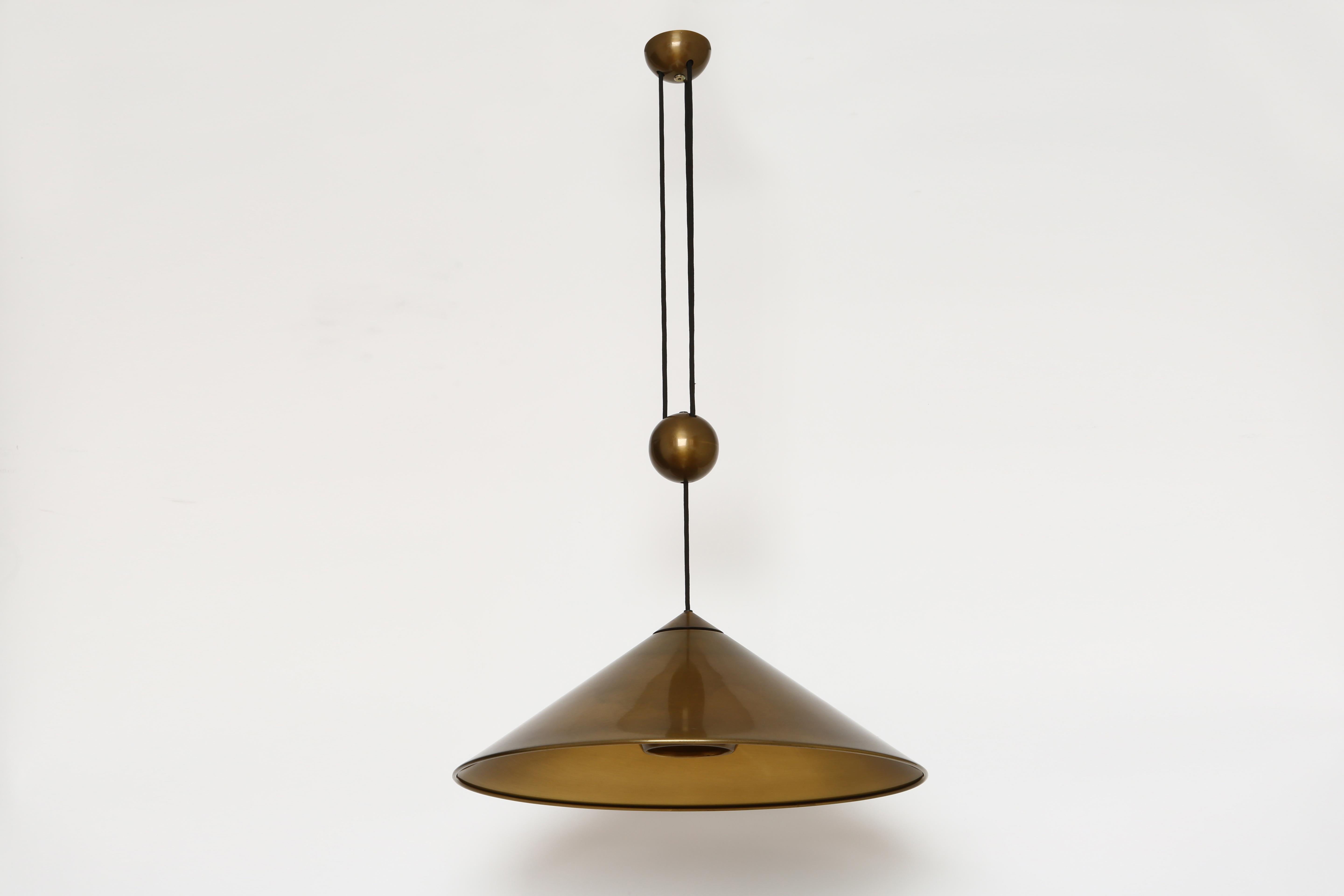 Mid-Century Modern Florian Schulz Counterbalance Pendant 