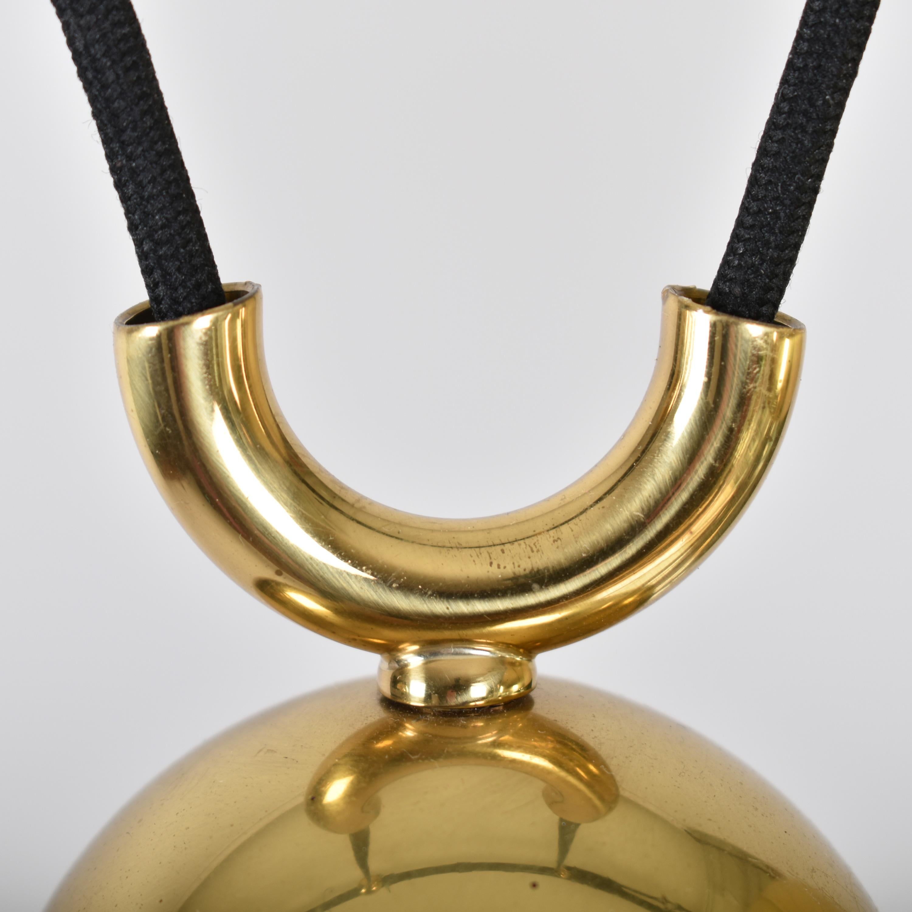 Florian Schulz Double Counterbalance Brass Lamp, Germany, 1970 In Good Condition In Le Grand-Saconnex, CH
