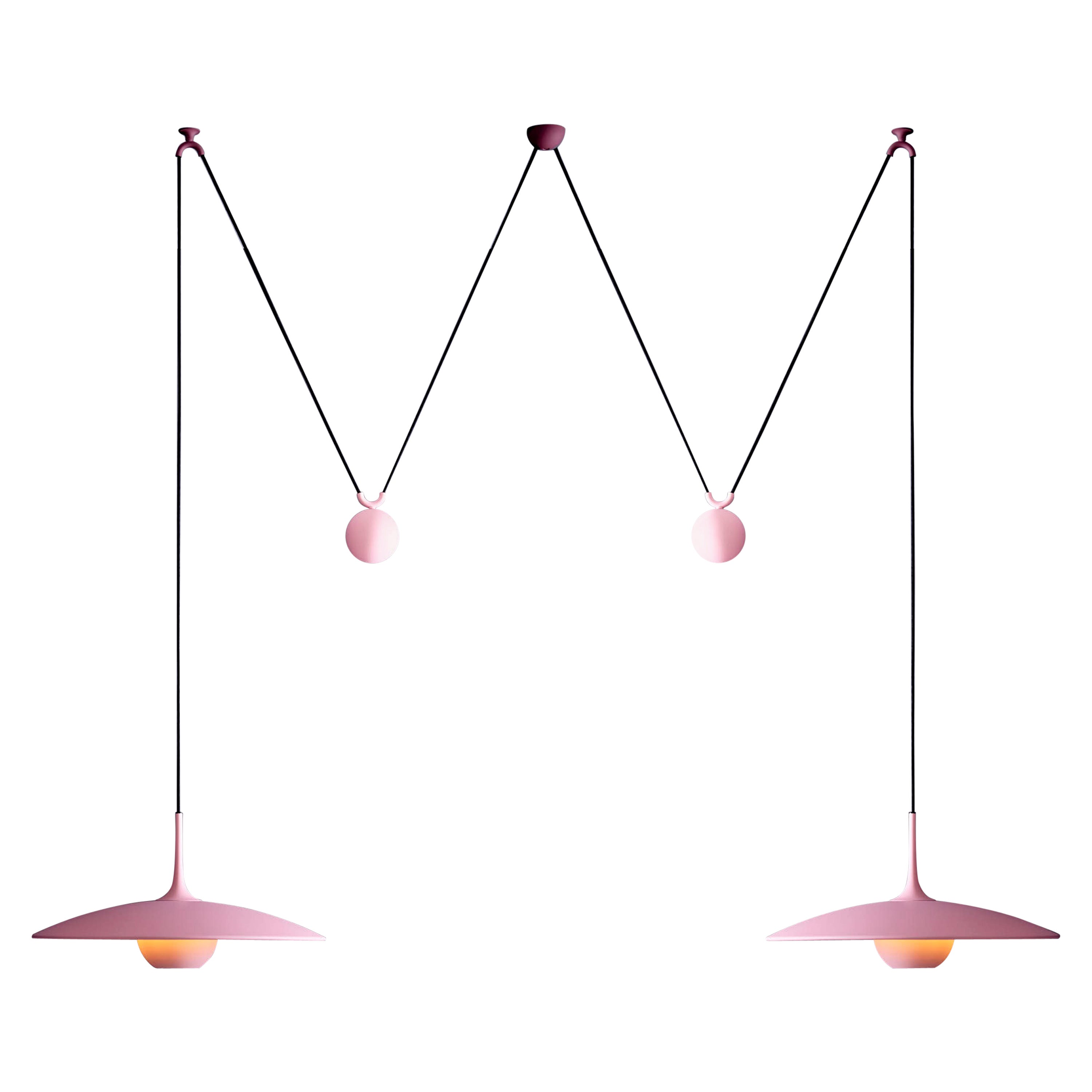 Florian Schulz Onos doble 55 de latón / rosa plano con contrapeso lateral 2023
