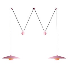 Florian Schulz Onos doble 55 de latón / rosa plano con contrapeso lateral 2023