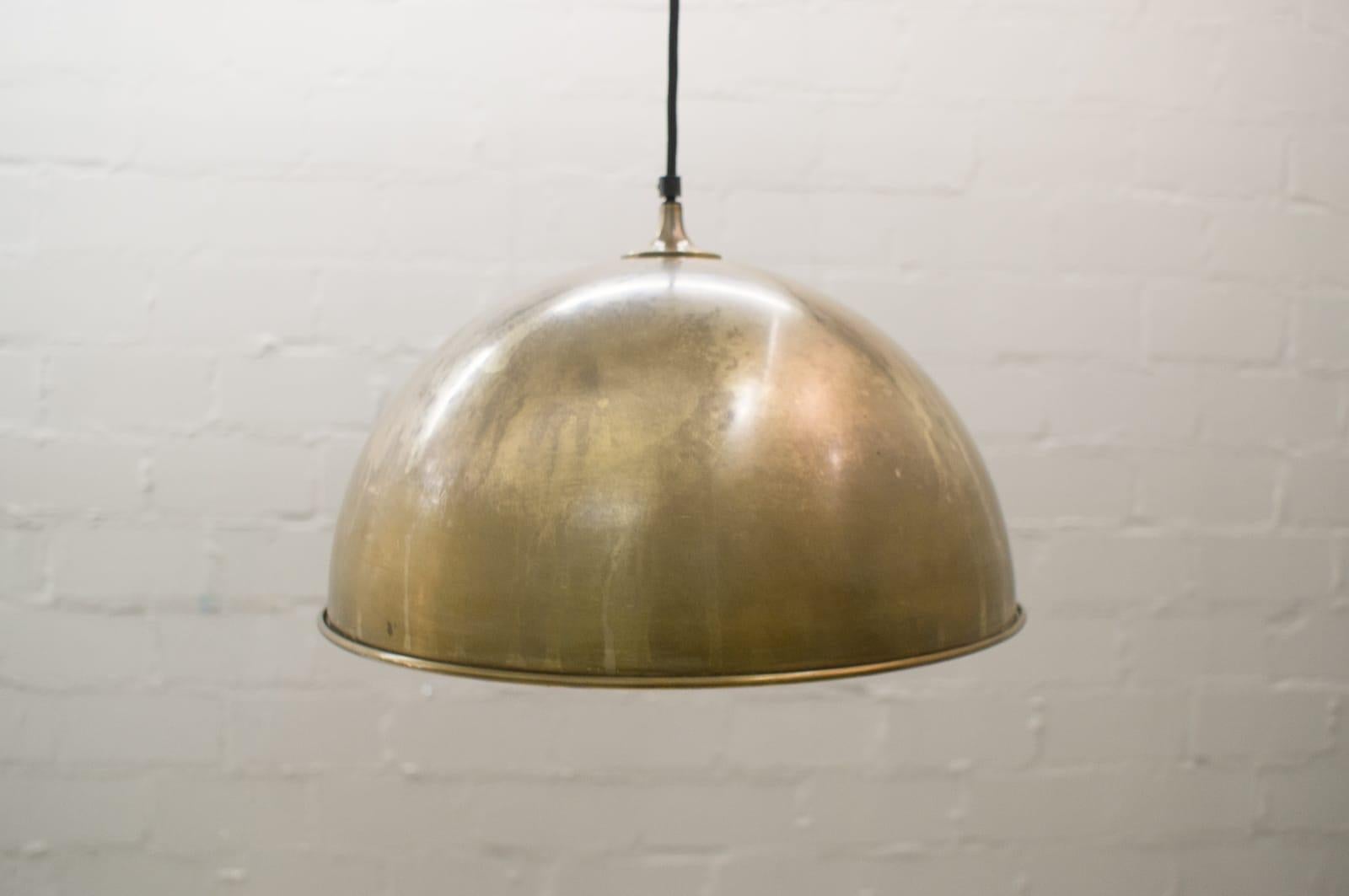 Florian Schulz Double Posa Brass Pendant Lamp with Side Counter Weights 2