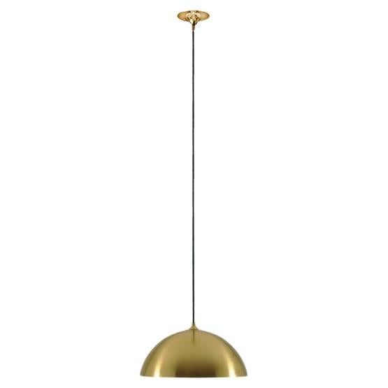 Florian Schulz Duos 36 Pendant Lamp in Polished Brass or Nickel For Sale