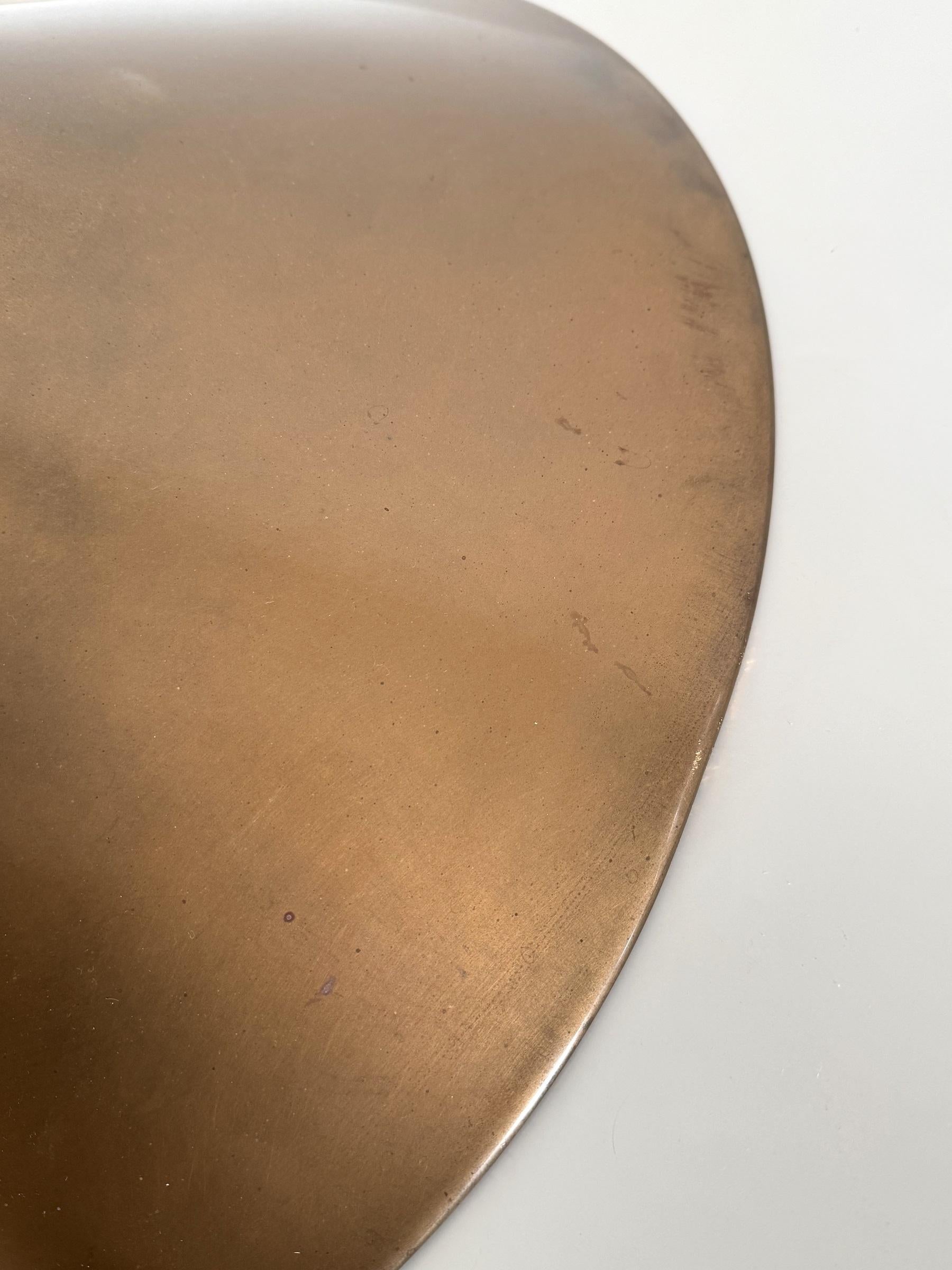 Florian Schulz Large Counter Balance KEOS Pendant Light in Burnished Brass, 1970 3