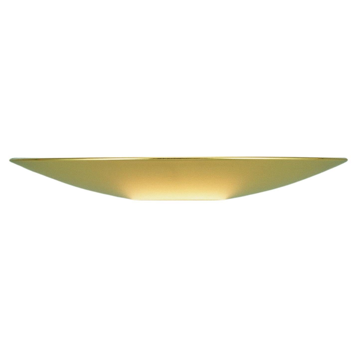 Florian Schulz New 'ERA40' Mid-Century Modern Polished Brass Wall Light Sconce For Sale