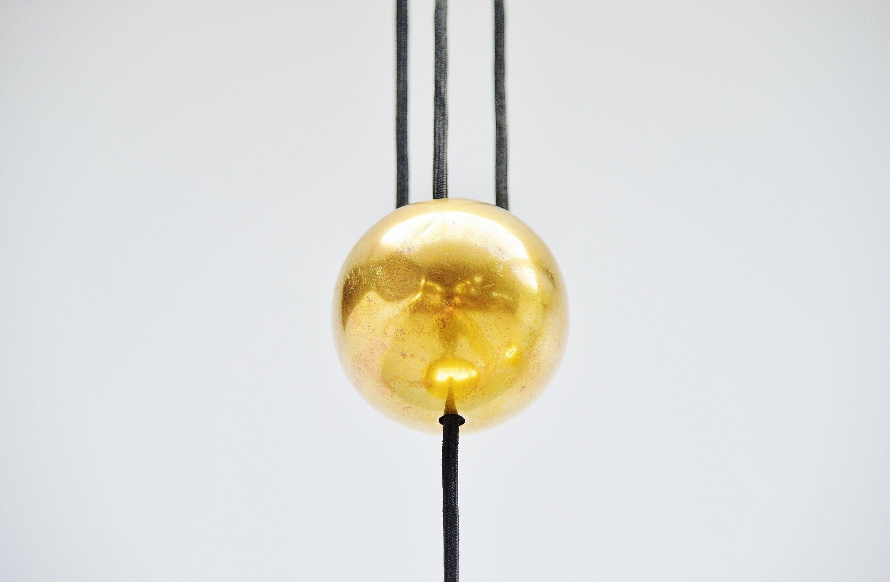 Florian Schulz Onos 55 Balance Ceiling Lamp, Germany, 1970 1