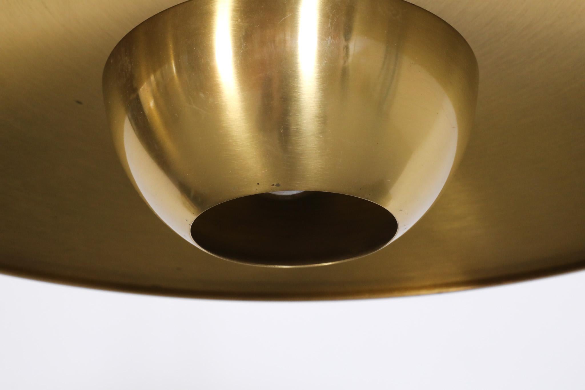 Florian Schulz 'Onos 55' Brass Ceiling Lamp For Sale 7