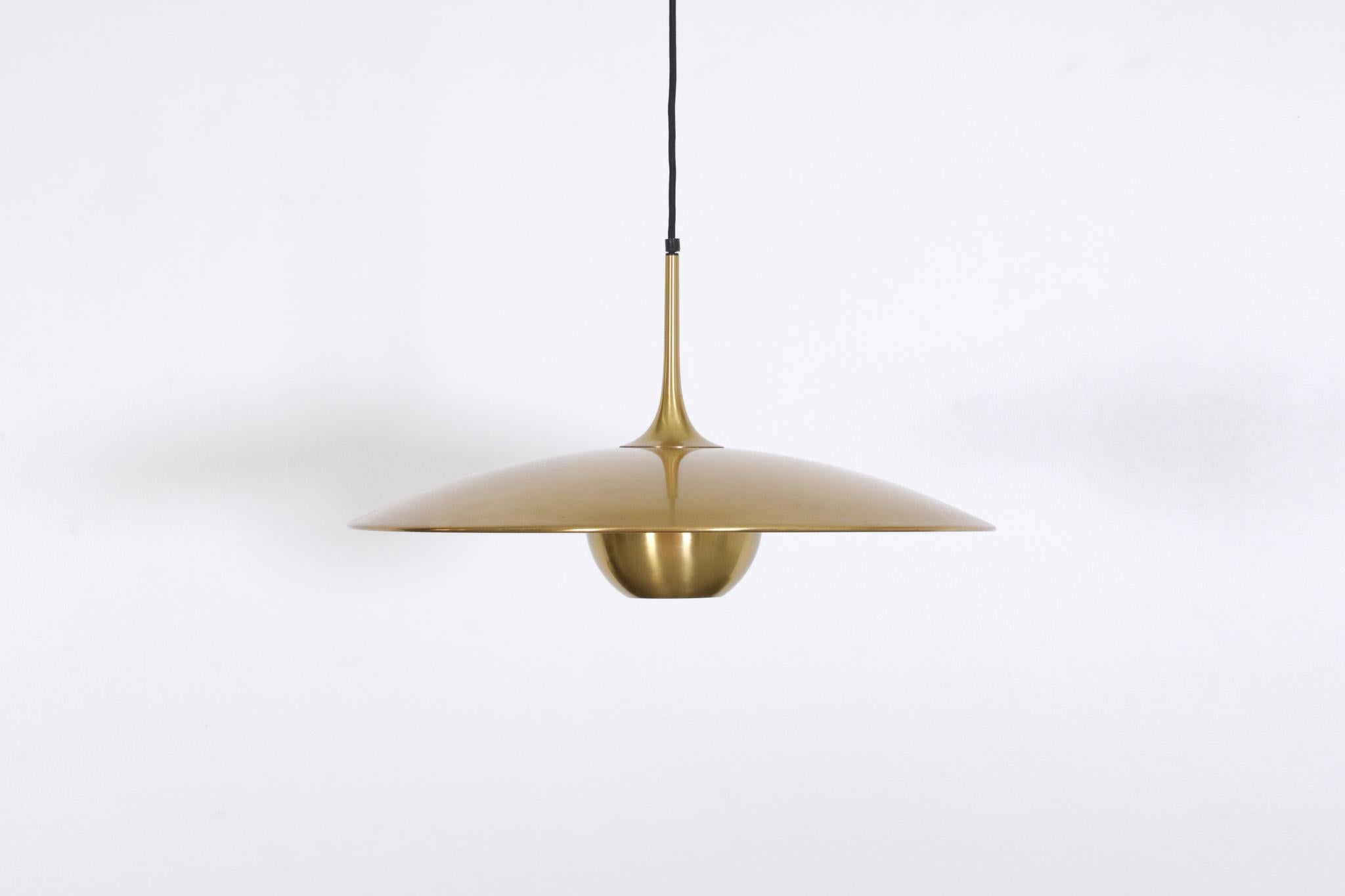 Florian Schulz 'Onos 55' Brass Ceiling Lamp For Sale 13