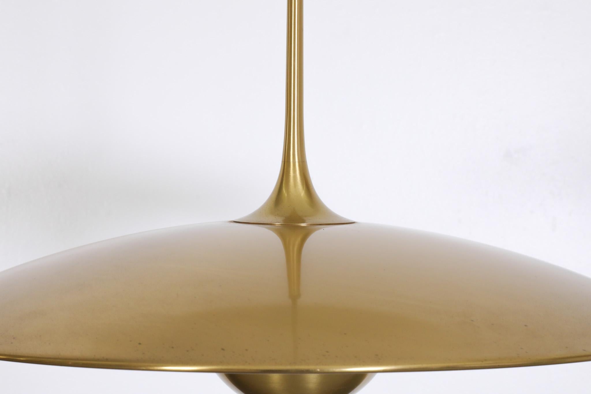 Florian Schulz 'Onos 55' Brass Ceiling Lamp For Sale 3