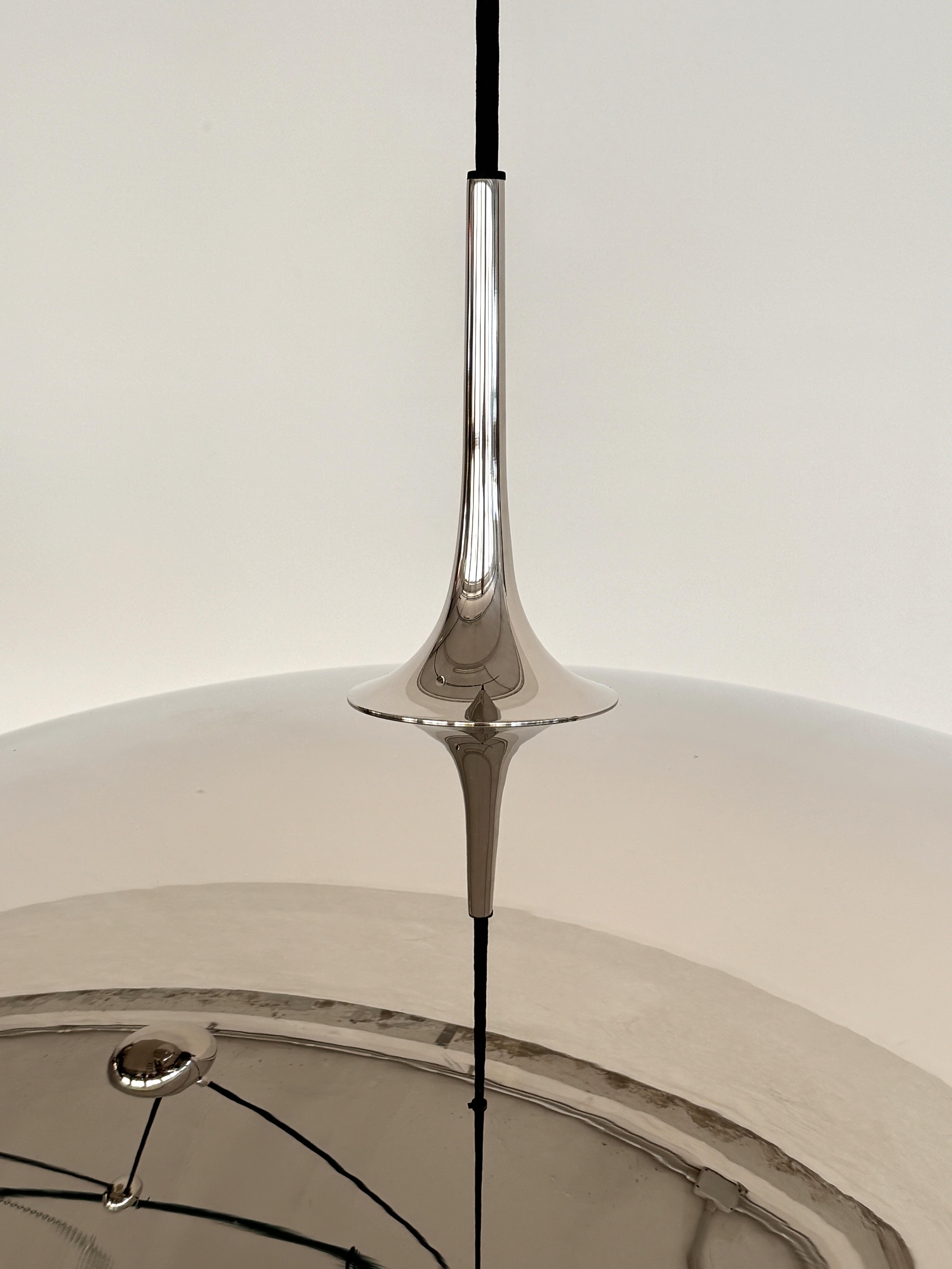 Florian Schulz Onos 55 Pendentif à double tirette en nickel avec contrepoids en vente 2