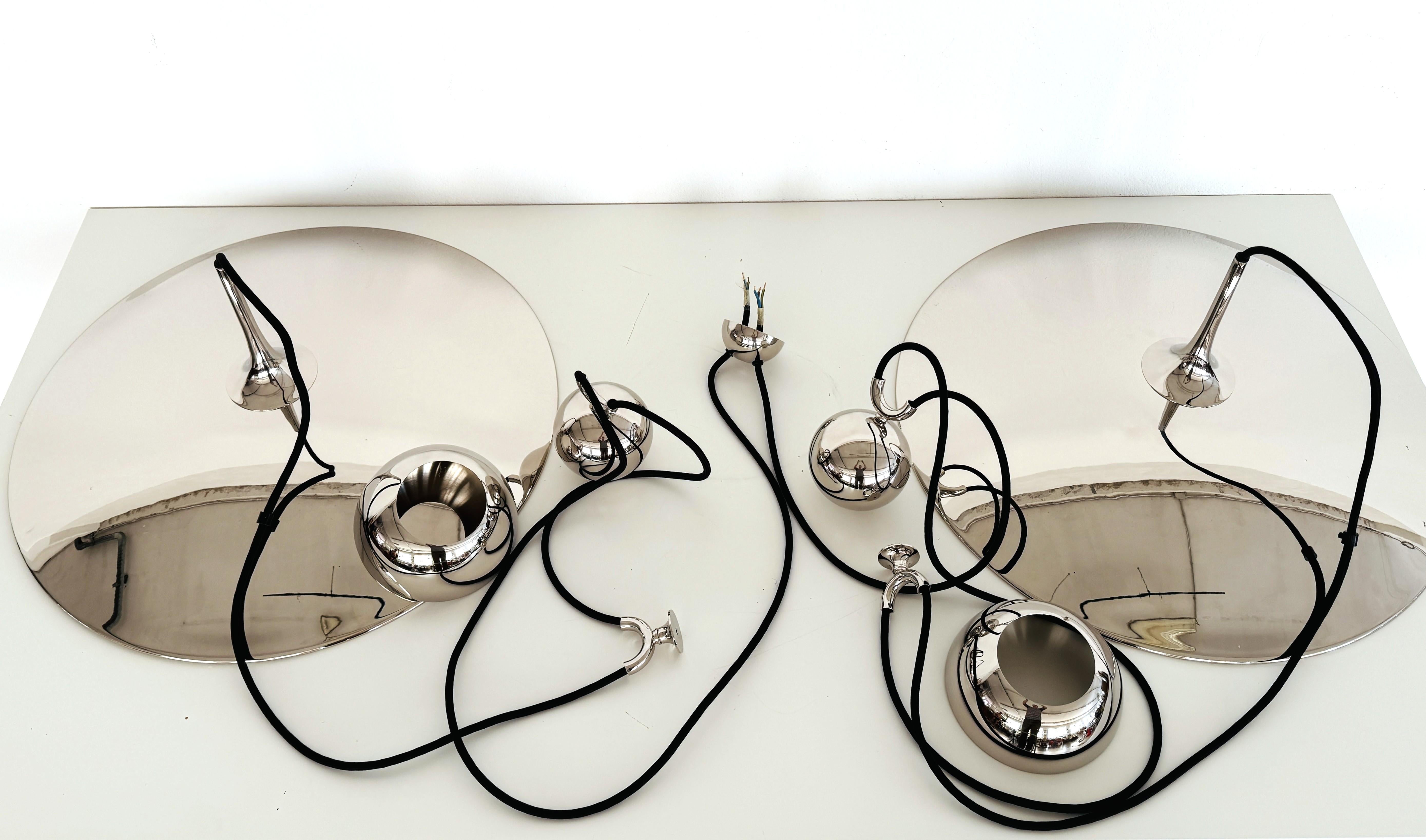 Florian Schulz Onos 55 Pendentif à double tirette en nickel avec contrepoids en vente 7