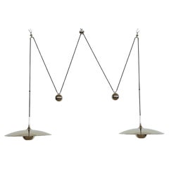 Florian Schulz Onos 55 Double Pull Nickel Pendant with Counter Weights