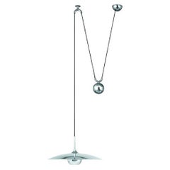 Florian Schulz 'Onos 55' Nickel Brass Counterbalanced Adjustable Pendant Light