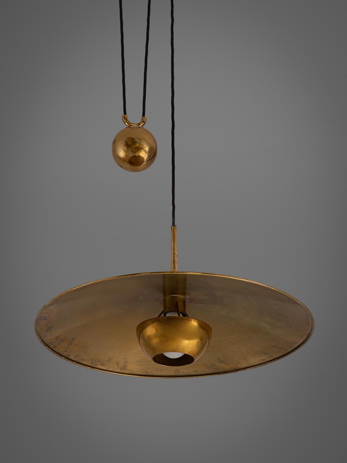 Late 20th Century Florian Schulz 'Onos 55' Pendant with Counterweight