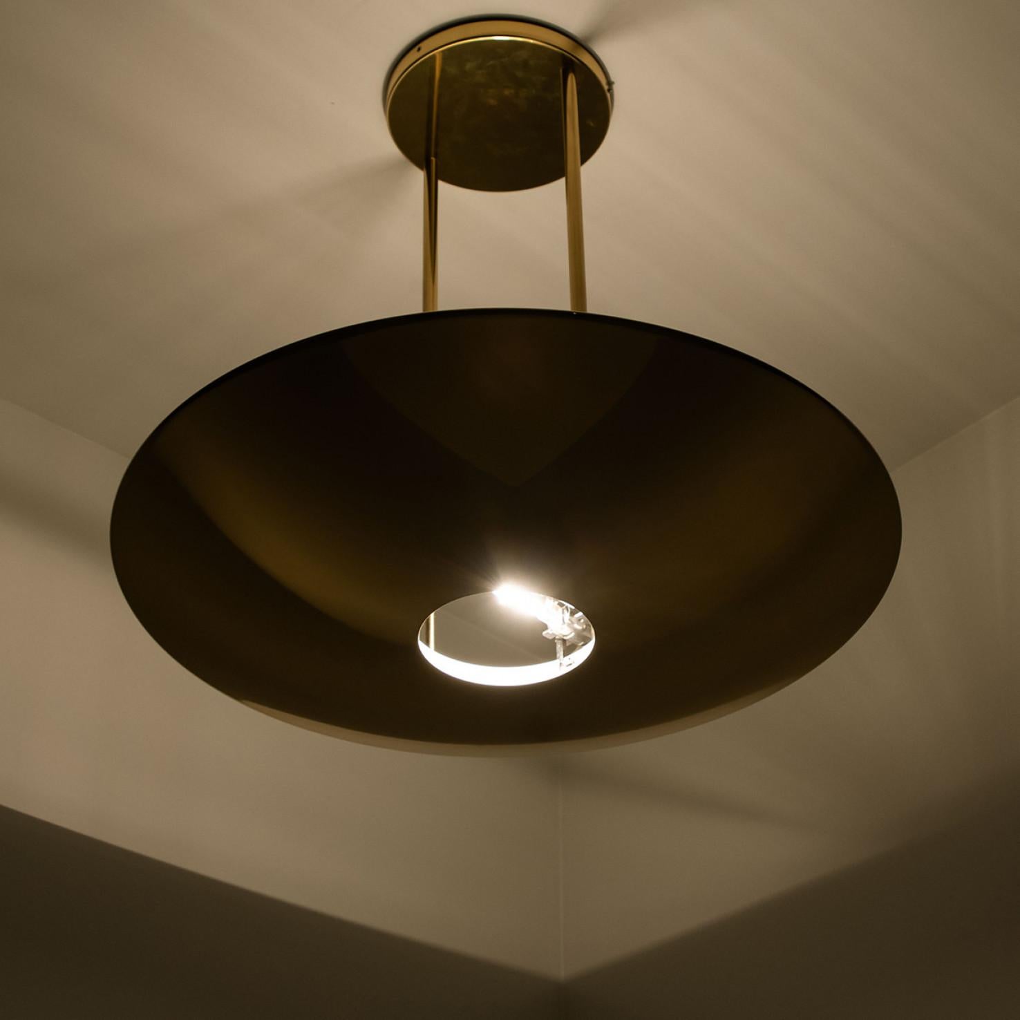 Florian Schulz 'Sola 80' Brass Pendant Lamp or Ceiling Fixture 4