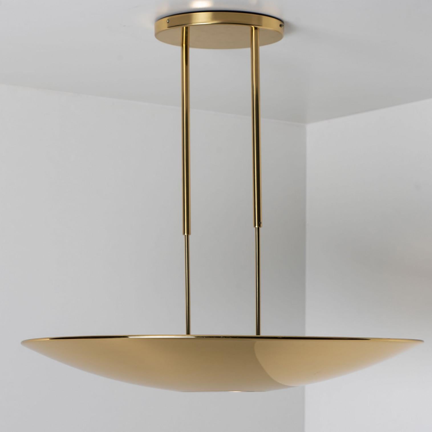 Florian Schulz 'Sola 80' Brass Pendant Lamp or Ceiling Fixture 1