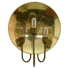 Florian Schulz 'W185' Brass Wall Light, 1960