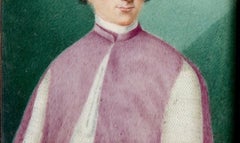 Mid-19th Century Italian Portrait Miniature