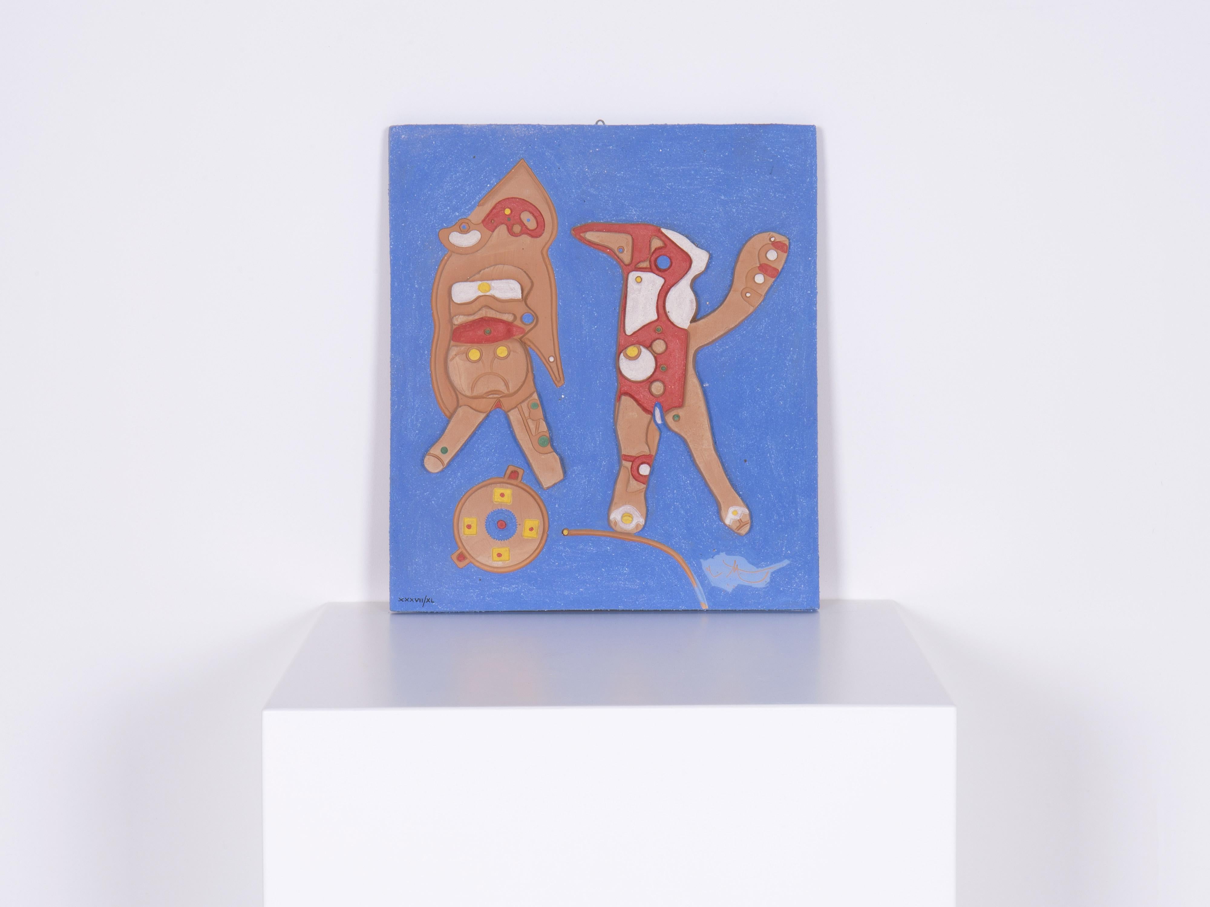 Floricor de Roberto Matta est un bas-relief en céramique créé à Bottega Gatti (Faenza, IT) en 1995 dans une édition limitée à 150 chiffres arabes + 40 chiffres romains.

Roberto Matta essaie d'aller à l'origine des choses avec la céramique, comme