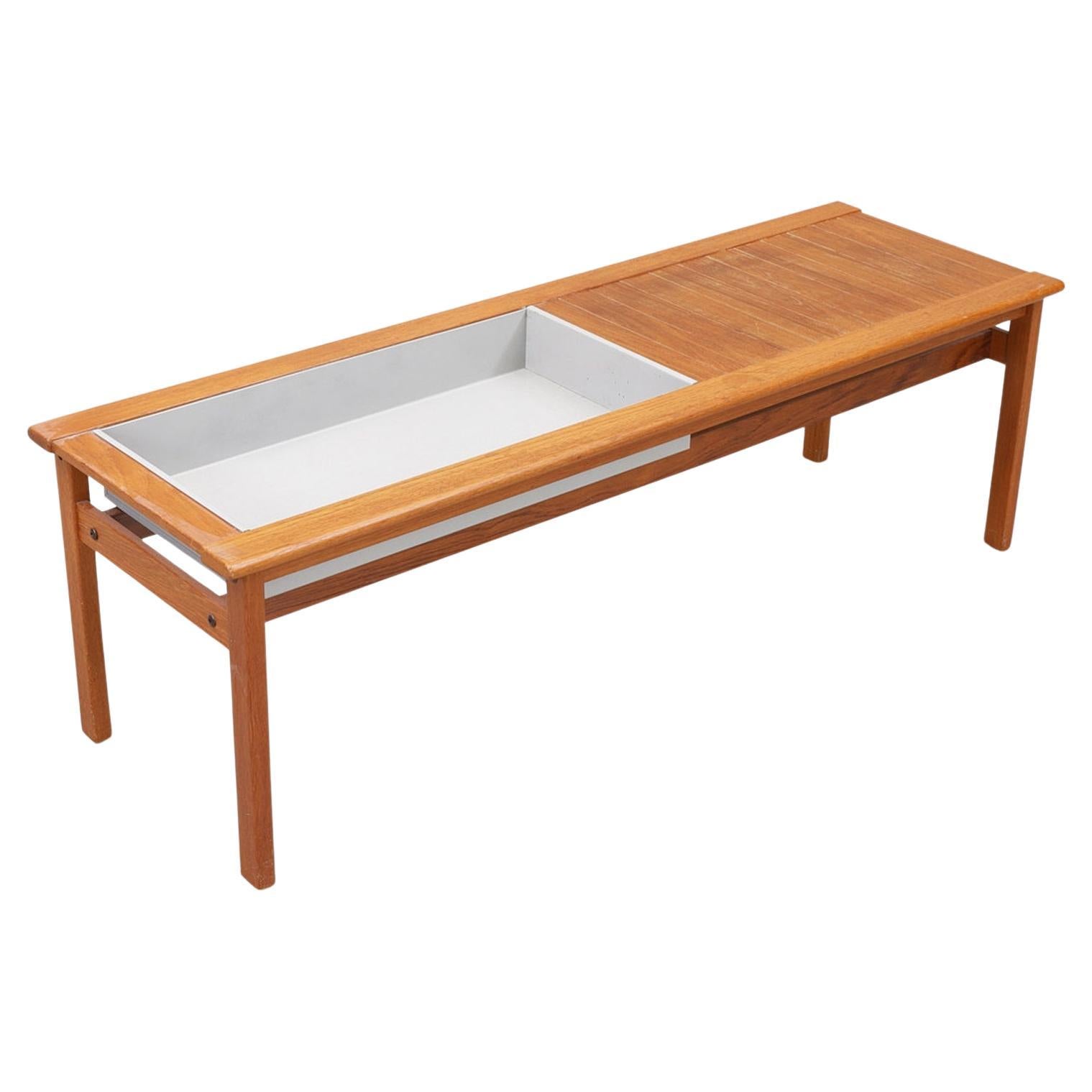 Florida Model Coffee Table / Planter in Teak by Ingvar Andersson For Sale
