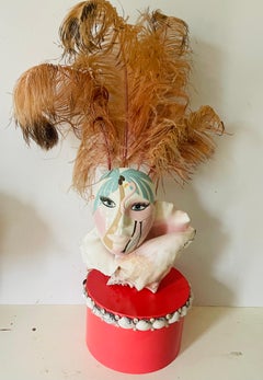 Florida Venice Mermaid with Conch Shell Installation