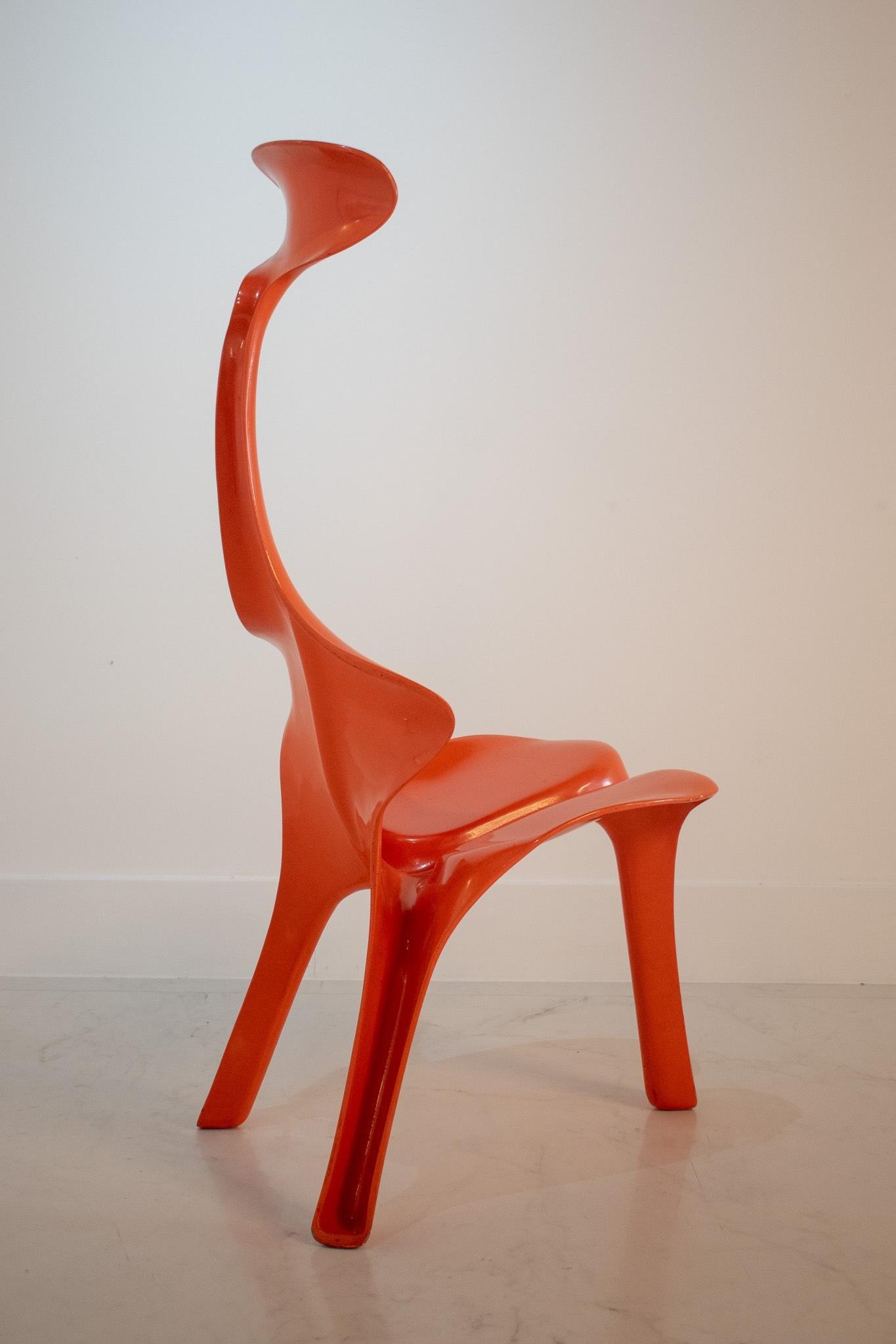 20th Century 'Floris' Chair, Günter Beltzig for Brüder Beltzig Design, 1968 For Sale