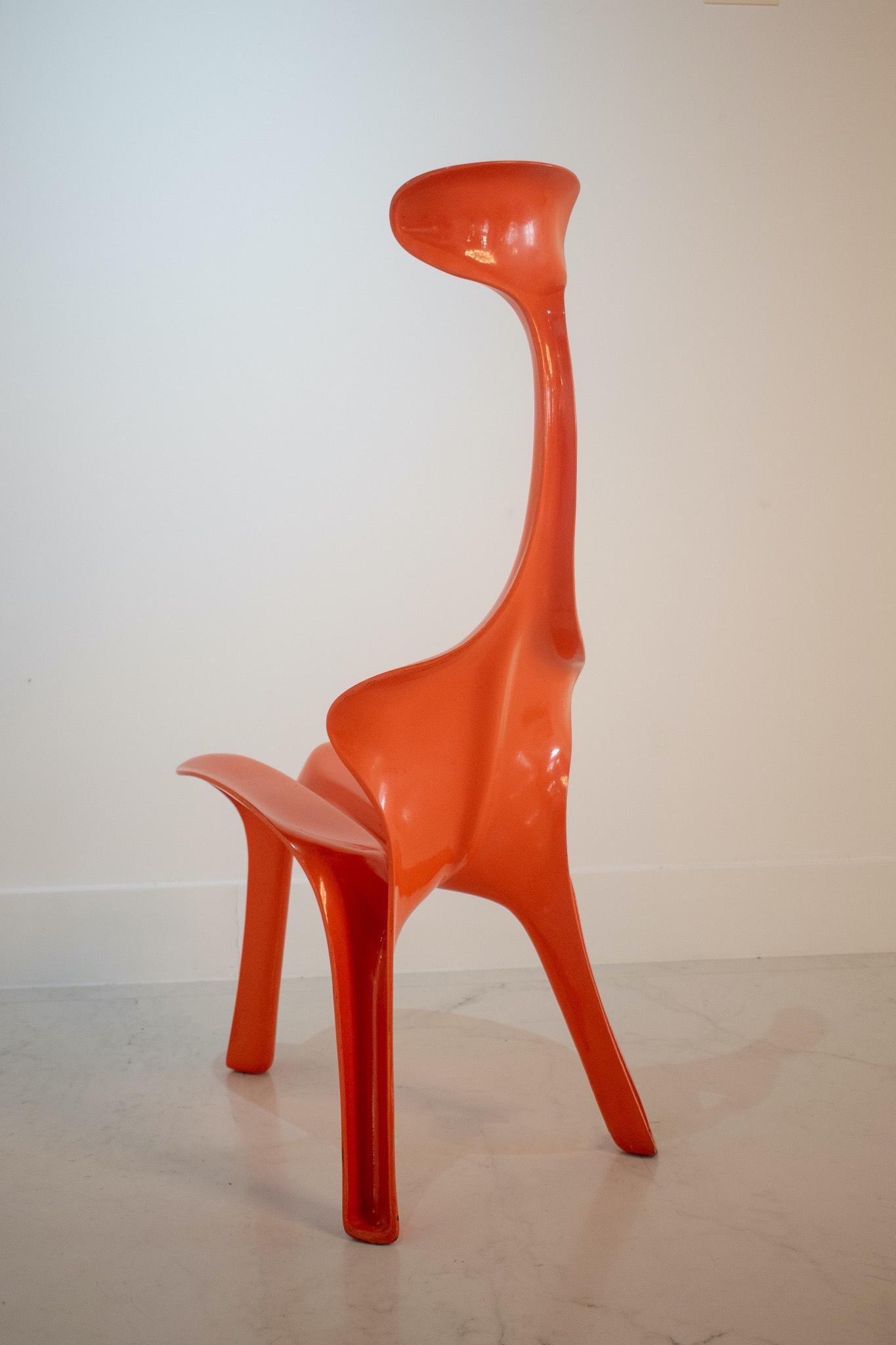 Acrylic 'Floris' Chair, Günter Beltzig for Brüder Beltzig Design, 1968 For Sale