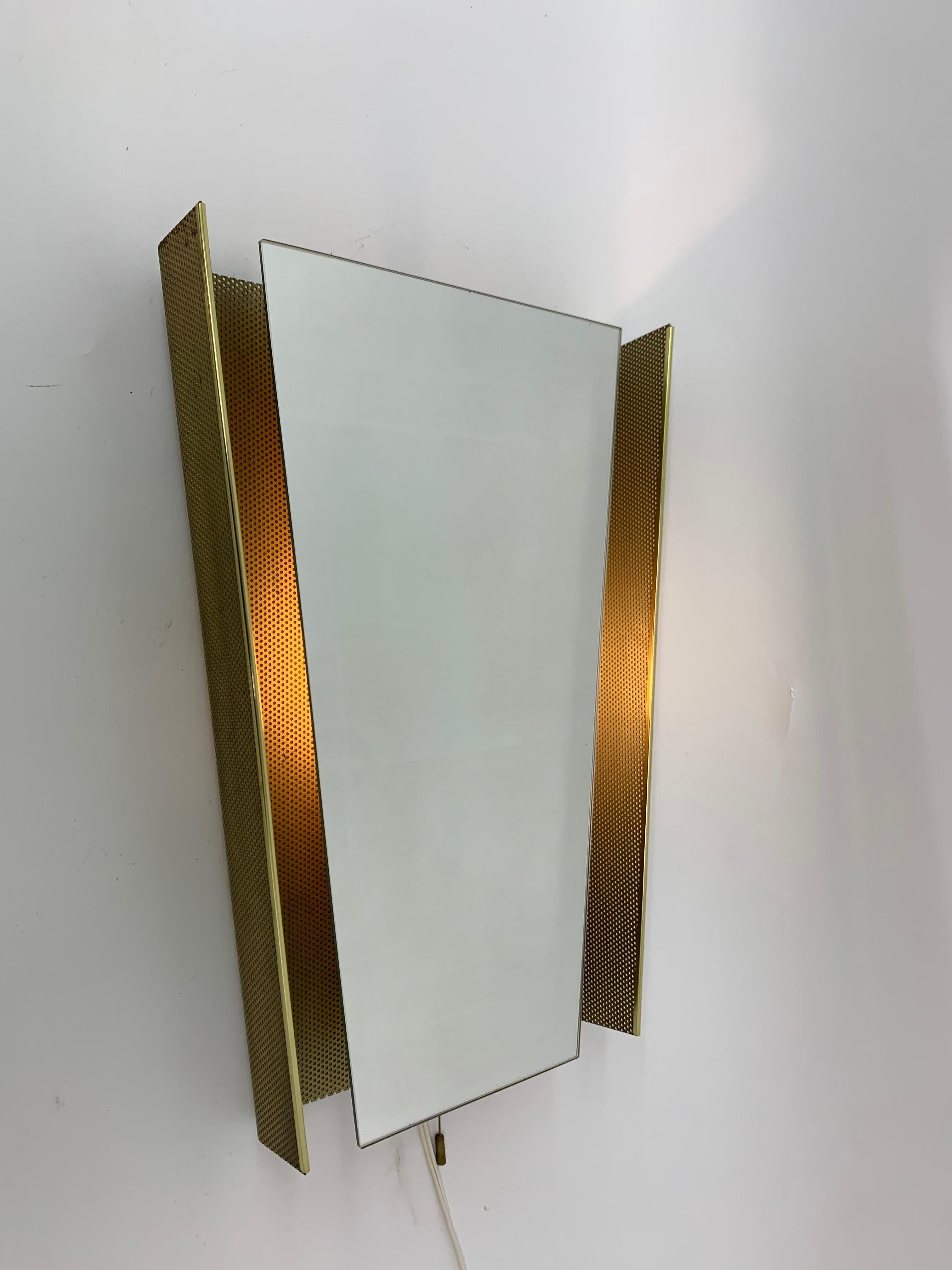 Floris Fideldij for Artimeta Backlight Mirror, 1960s For Sale 5